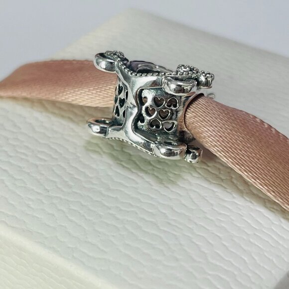 New Authentic Pandora Charms 925 Ale Sterling Silver Crown O Pandora Bracelet - Picture 4 of 4